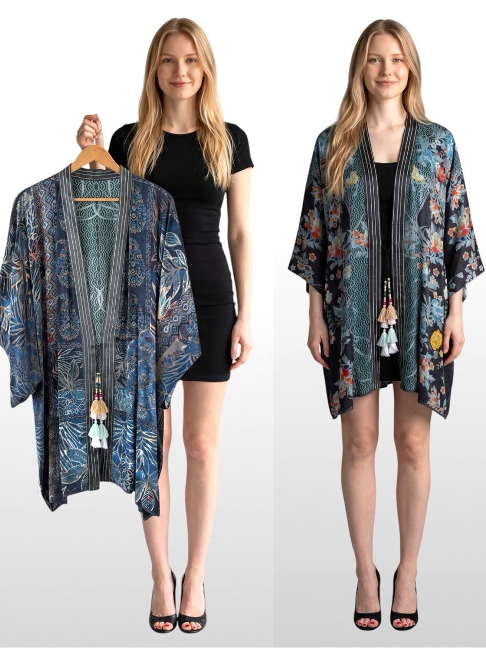 Johnny Was Millicent Reversible Kimono Oversized